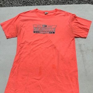 Fruit of the Loom Nashville Graphic Tee - Coral